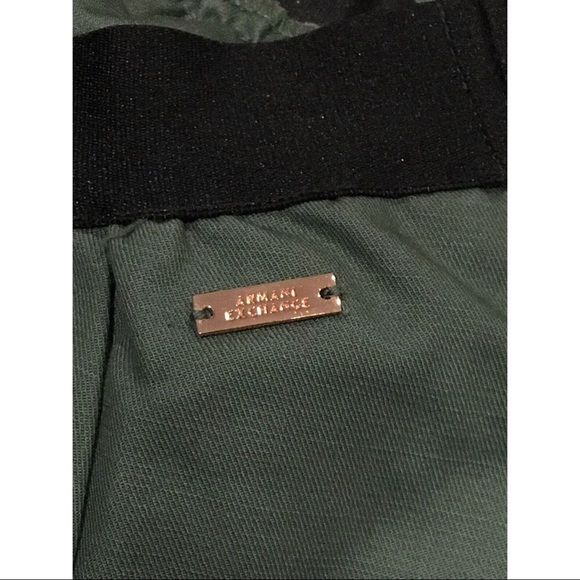 Armani Exchange Green Cotton Midi Length Skirt - Picture 9 of 12